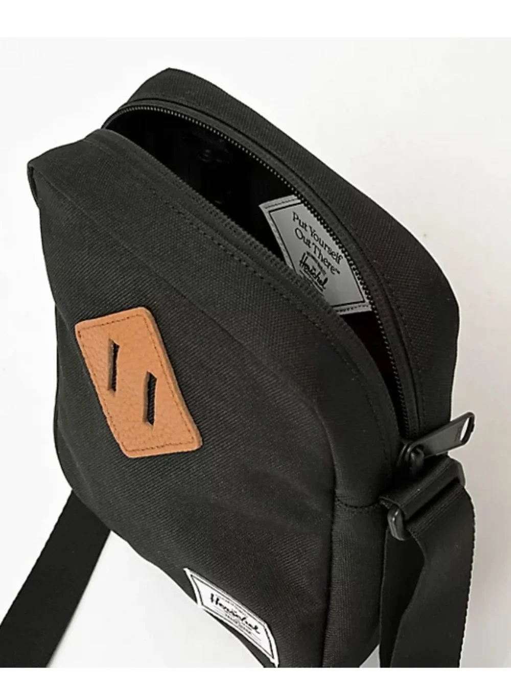 Herschel Supply Co. Heritage Eco Black Crossbody Bag